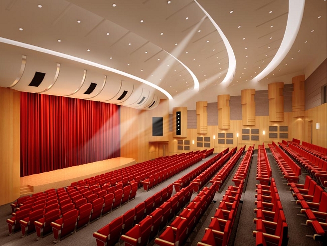 会议报告厅铝单板吊顶